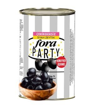 Fora Pitted Black Olives (180-230)