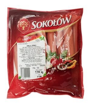 Sokolow Franks Garlic (Hot Dog) (8kg/Box) (Approx. 1.130kg) -