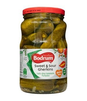Bodrum Sweet & Sour Gherkins