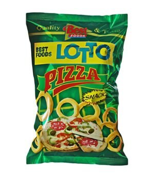 Lotto Pizza Flavoured Ring Corn Snacks