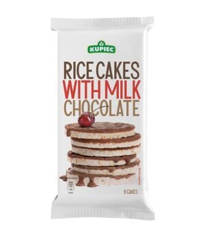 Kupiec Rice Cakes with Milk Chocolate