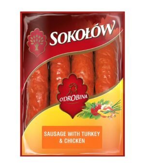 Sokolow Saus. with Turkey & Chicken (12kg/Box) (Apprx. 700g)