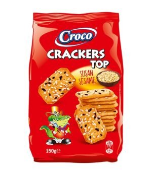 Croco Sesame Crackers Top